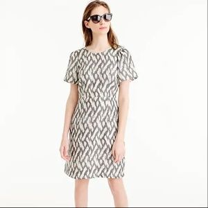 J. Crew Ikat Print Silk Dress - NWT